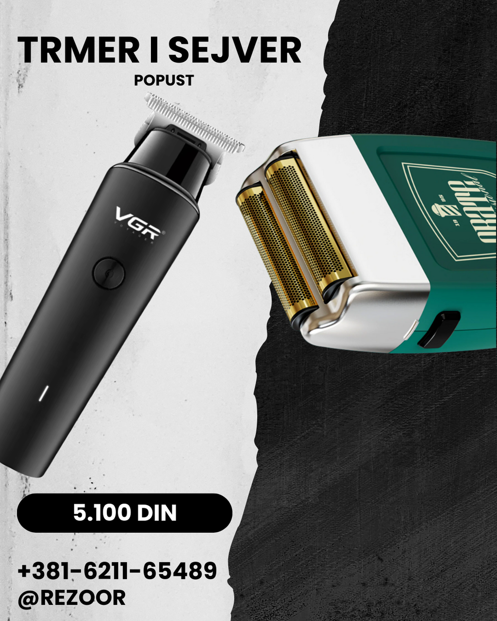 Trimer + Šejver set 🔥